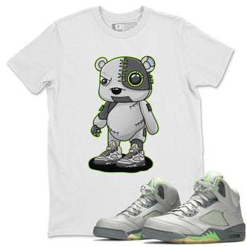 Jordan 5 Green Bean Sneaker Match Tees Cyborg Bear Sneaker Tees Jordan 5 Green Bean Sneaker Release Tees Unisex Shirts