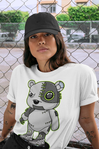 Jordan 5 Green Bean Sneaker Match Tees Cyborg Bear Sneaker Tees Jordan 5 Green Bean Sneaker Release Tees Unisex Shirts