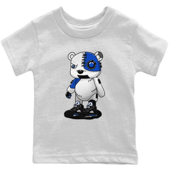 Jordan 5 Racer Blue Sneaker Match Tees Cyborg Bear Sneaker Tees Jordan 5 Racer Blue Sneaker Release Tees Kids Shirts