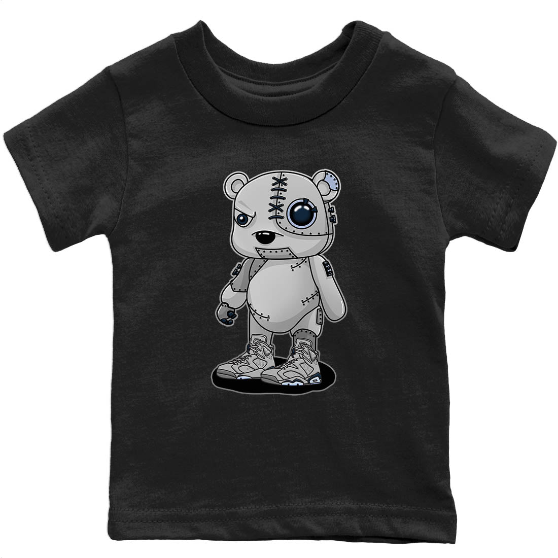 Jordan 6 Georgetown Sneaker Match Tees Cyborg Bear Sneaker Tees Jordan 6 Georgetown Sneaker Release Tees Kids Shirts