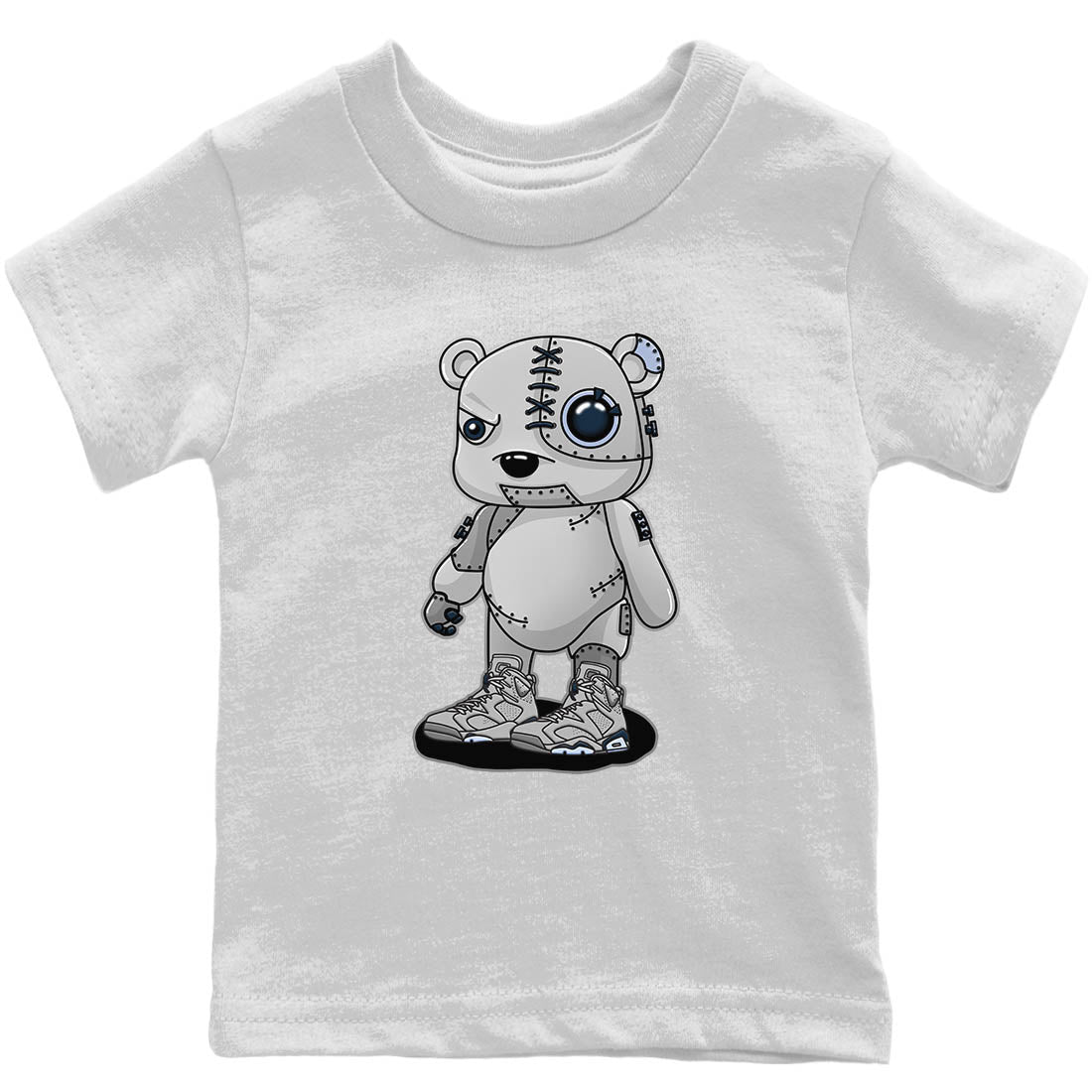 Jordan 6 Georgetown Sneaker Match Tees Cyborg Bear Sneaker Tees Jordan 6 Georgetown Sneaker Release Tees Kids Shirts