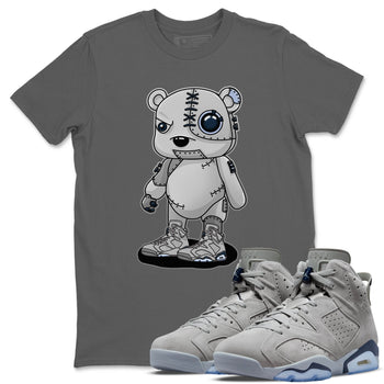 Jordan 6 Georgetown Sneaker Match Tees Cyborg Bear Sneaker Tees Jordan 6 Georgetown Sneaker Release Tees Unisex Shirts