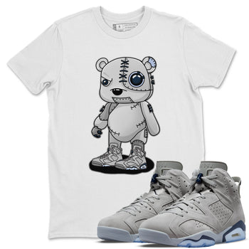 Jordan 6 Georgetown Sneaker Match Tees Cyborg Bear Sneaker Tees Jordan 6 Georgetown Sneaker Release Tees Unisex Shirts