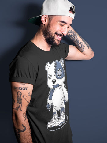 Jordan 6 Midnight Navy Sneaker Match Tees Cyborg Bear Sneaker Tees Jordan 6 Midnight Navy Sneaker Release Tees Unisex Shirts