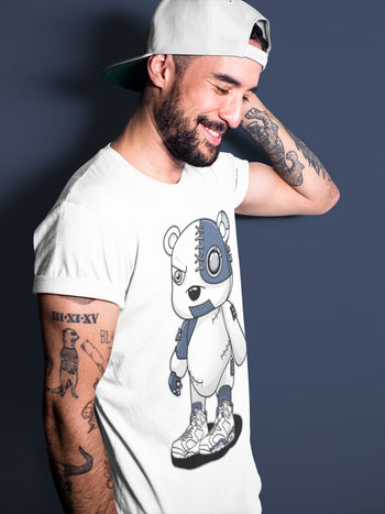 Jordan 6 Midnight Navy Sneaker Match Tees Cyborg Bear Sneaker Tees Jordan 6 Midnight Navy Sneaker Release Tees Unisex Shirts