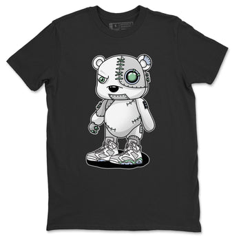 Jordan 6 Mint Foam Sneaker Match Tees Cyborg Bear Sneaker Tees Jordan 6 Mint Foam Sneaker Release Tees Unisex Shirts