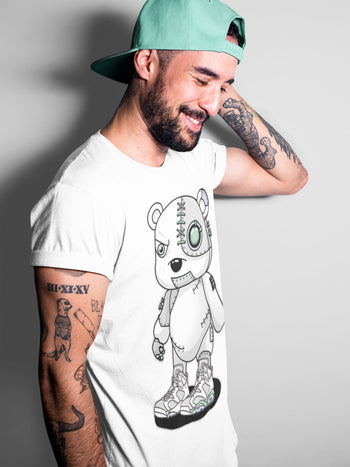 Jordan 6 Mint Foam Sneaker Match Tees Cyborg Bear Sneaker Tees Jordan 6 Mint Foam Sneaker Release Tees Unisex Shirts