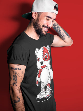 Jordan 6 Red Velvet Cookies Sneaker Match Tees Cyborg Bear Sneaker Tees Jordan 6 Red Velvet Cookies Sneaker Release Tees Unisex Shirts