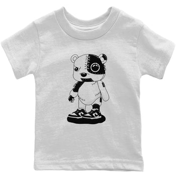 Dunk Panda Sneaker Match Tees Cyborg Bear Sneaker Tees Dunk Panda Sneaker Release Tees Kids Shirts