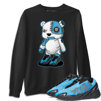 Yeezy 700 Bright Cyan Sneaker Match Tees Cyborg Bear Sneaker Tees Yeezy 700 Bright Cyan Sneaker Release Tees Unisex Shirts