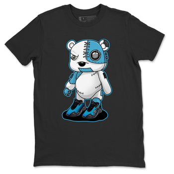 Yeezy 700 Bright Cyan Sneaker Match Tees Cyborg Bear Sneaker Tees Yeezy 700 Bright Cyan Sneaker Release Tees Unisex Shirts