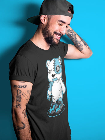 Yeezy 700 Bright Cyan Sneaker Match Tees Cyborg Bear Sneaker Tees Yeezy 700 Bright Cyan Sneaker Release Tees Unisex Shirts