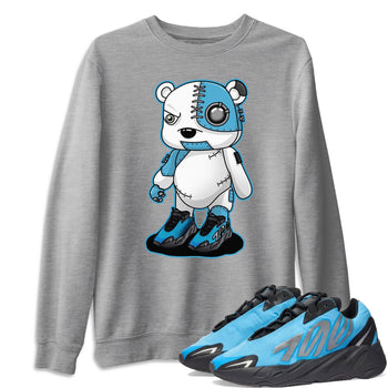 Yeezy 700 Bright Cyan Sneaker Match Tees Cyborg Bear Sneaker Tees Yeezy 700 Bright Cyan Sneaker Release Tees Unisex Shirts