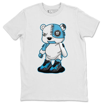 Yeezy 700 Bright Cyan Sneaker Match Tees Cyborg Bear Sneaker Tees Yeezy 700 Bright Cyan Sneaker Release Tees Unisex Shirts