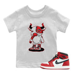 Jordan 1 lost & found Sneaker Match Tees Cyborg Bull Sneaker Tees Jordan 1 lost & found Sneaker Release Tees Kids Shirts