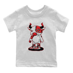 Jordan 1 lost & found Sneaker Match Tees Cyborg Bull Sneaker Tees Jordan 1 lost & found Sneaker Release Tees Kids Shirts