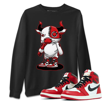 Jordan 1 lost & found Sneaker Match Tees Cyborg Bull Sneaker Tees Jordan 1 lost & found Sneaker Release Tees Unisex Shirts