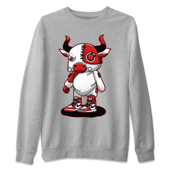 Jordan 1 lost & found Sneaker Match Tees Cyborg Bull Sneaker Tees Jordan 1 lost & found Sneaker Release Tees Unisex Shirts