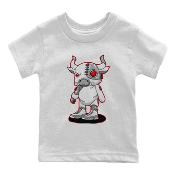Jordan 9 Fire Red Sneaker Match Tees Cyborg Bull Sneaker Tees Jordan 9 Fire Red Sneaker Release Tees Kids Shirts