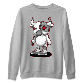 Jordan 9 Fire Red Sneaker Match Tees Cyborg Bull Sneaker Tees Jordan 9 Fire Red Sneaker Release Tees Unisex Shirts