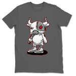 Jordan 9 Fire Red Sneaker Match Tees Cyborg Bull Sneaker Tees Jordan 9 Fire Red Sneaker Release Tees Unisex Shirts