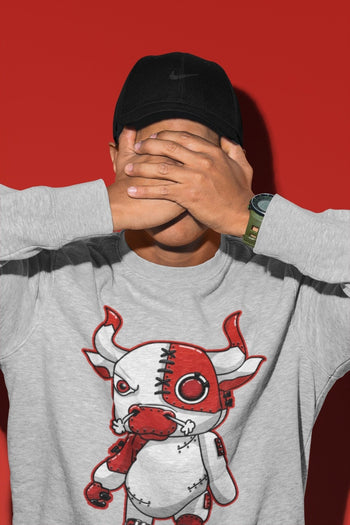 Jordan 1 Heritage Sneaker Match Tees Cyborg Bull Sneaker Tees Jordan 1 Heritage Sneaker Release Tees Unisex Shirts