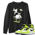 Jordan 1 Visionaire Sneaker Match Tees Cyborg Bull Sneaker Tees Jordan 1 Visionaire Sneaker Release Tees Unisex Shirts