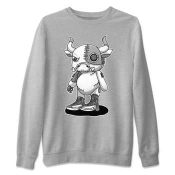 Jordan 12 Stealth Sneaker Match Tees Cyborg Bull Sneaker Tees Jordan 12 Stealth Sneaker Release Tees Unisex Shirts