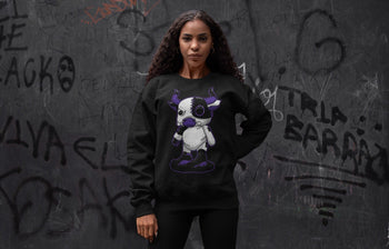 Jordan 13 Court Purple Sneaker Match Tees Cyborg Bull Sneaker Tees Jordan 13 Court Purple Sneaker Release Tees Unisex Shirts