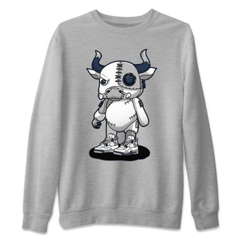 Jordan 4 Midnight Navy Sneaker Match Tees Cyborg Bull Sneaker Tees Jordan 4 Midnight Navy Sneaker Release Tees Unisex Shirts