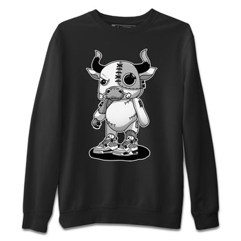 Jordan 4 Military Black Sneaker Match Tees Cyborg Bull Sneaker Tees Jordan 4 Military Black Sneaker Release Tees Unisex Shirts