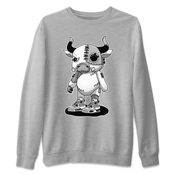Jordan 4 Military Black Sneaker Match Tees Cyborg Bull Sneaker Tees Jordan 4 Military Black Sneaker Release Tees Unisex Shirts