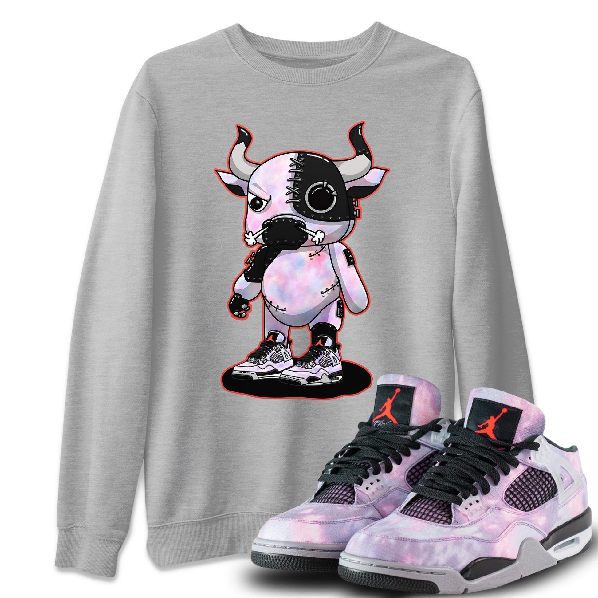 Jordan 4 Zen Master Sneaker Match Tees Cyborg Bull Sneaker Tees Jordan 4 Zen Master Sneaker Release Tees Unisex Shirts