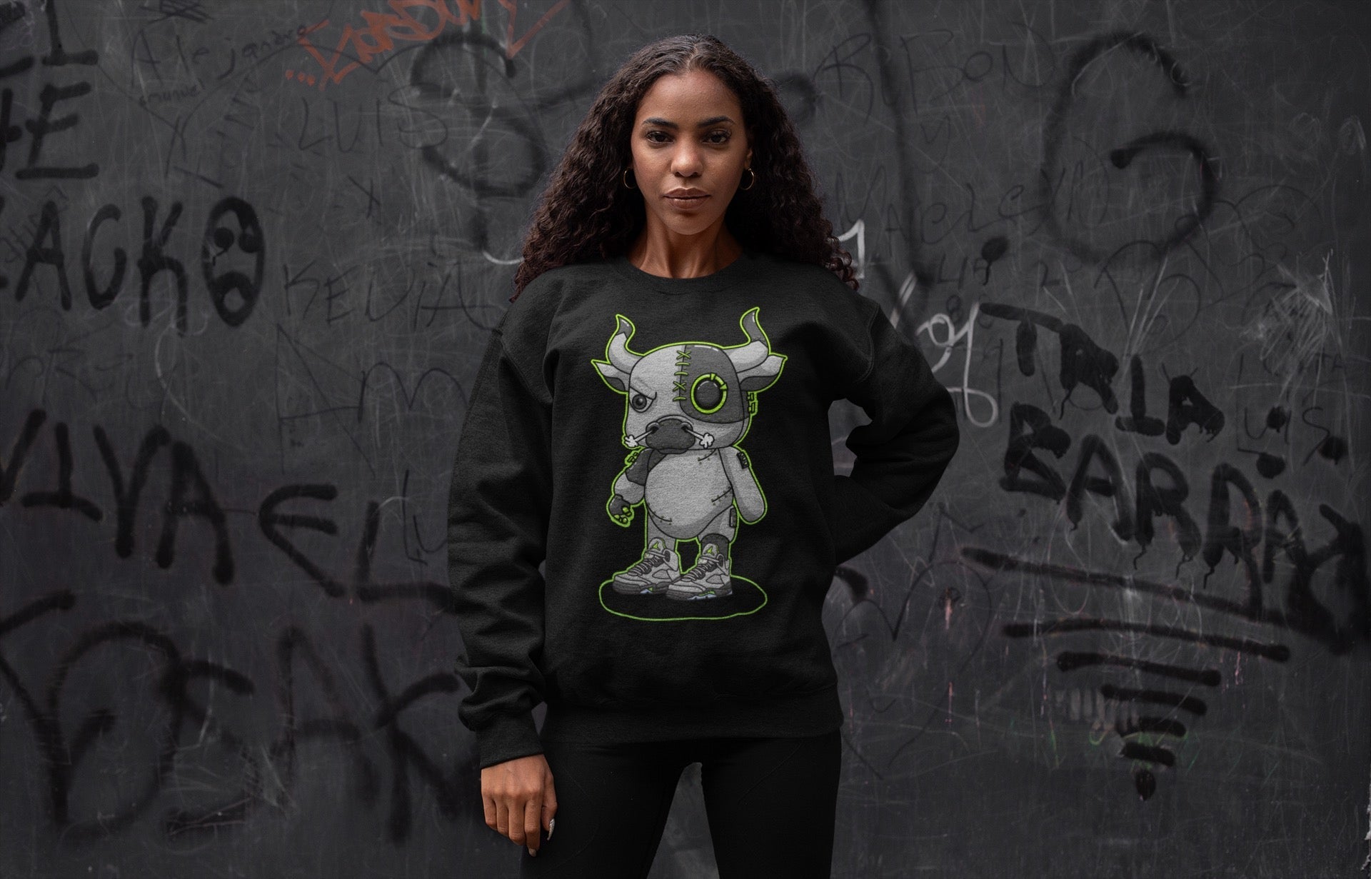 Jordan 5 Green Bean Sneaker Match Tees Cyborg Bull Sneaker Tees Jordan 5 Green Bean Sneaker Release Tees Unisex Shirts