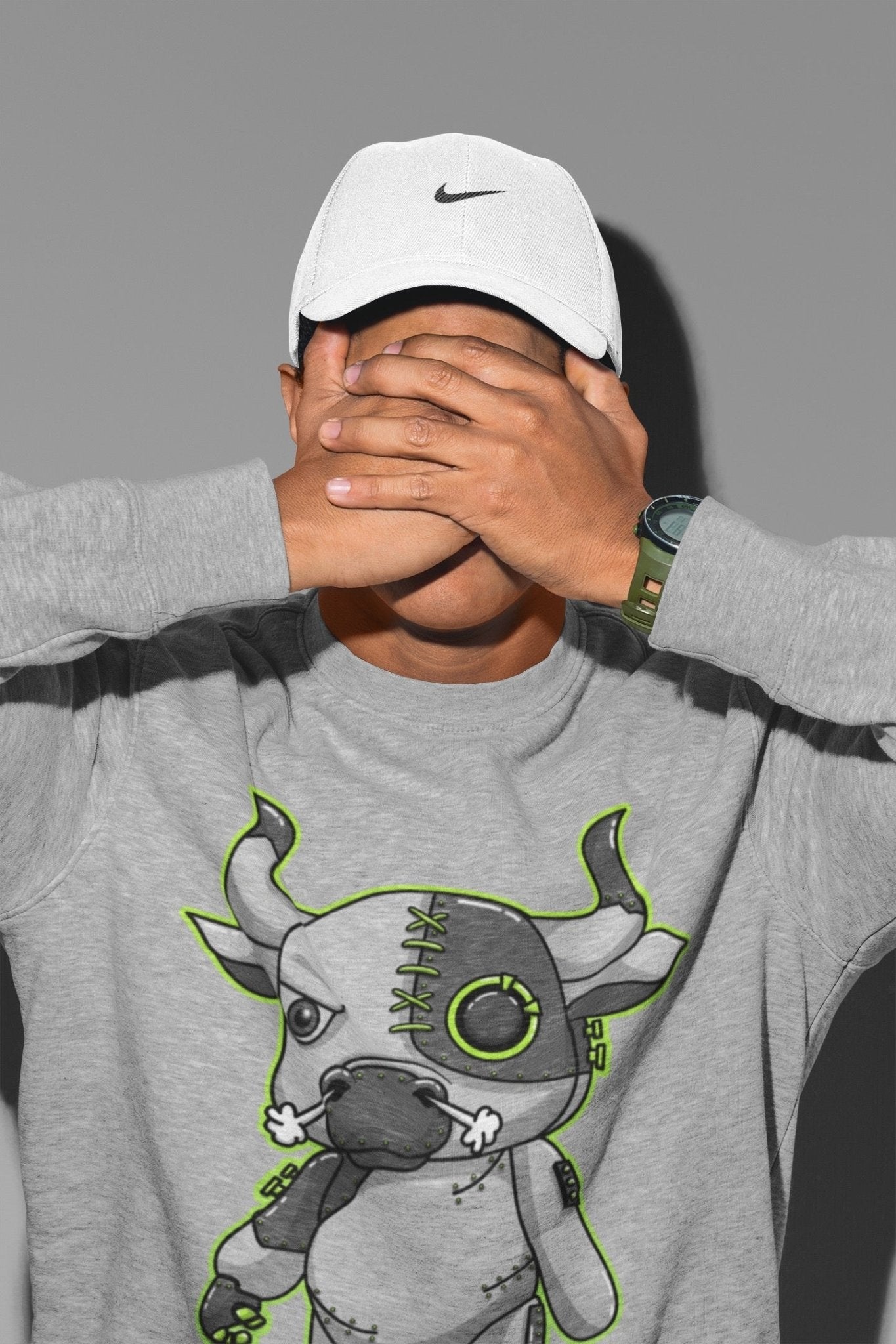 Jordan 5 Green Bean Sneaker Match Tees Cyborg Bull Sneaker Tees Jordan 5 Green Bean Sneaker Release Tees Unisex Shirts