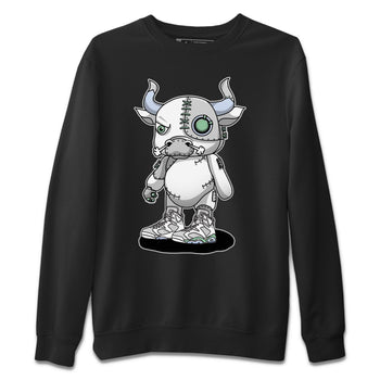 Jordan 6 Mint Foam Sneaker Match Tees Cyborg Bull Sneaker Tees Jordan 6 Mint Foam Sneaker Release Tees Unisex Shirts