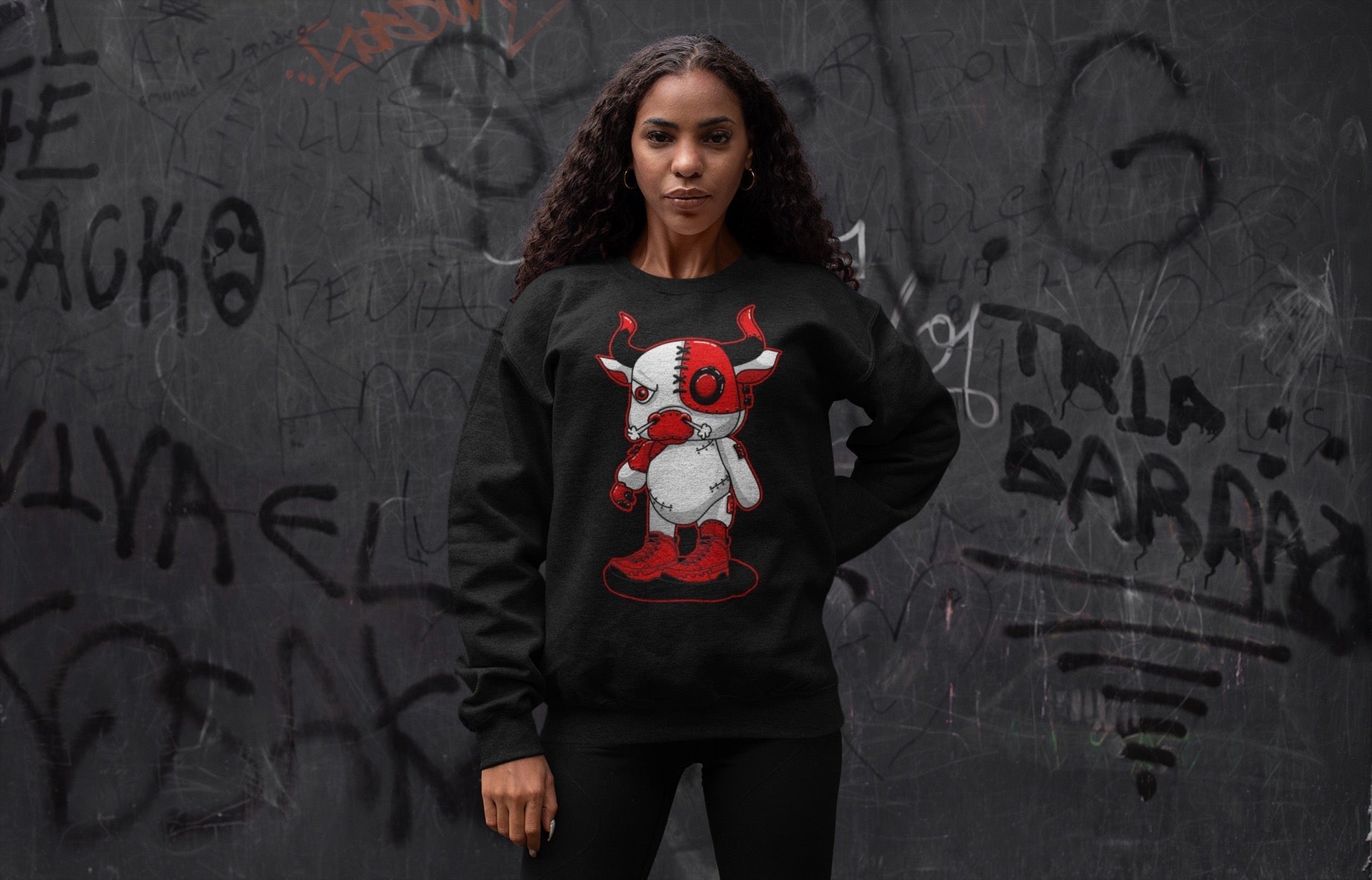 Jordan 9 Chile Red Sneaker Match Tees Cyborg Bull Sneaker Tees Jordan 9 Chile Red Sneaker Release Tees Unisex Shirts