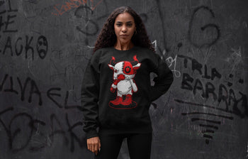 Jordan 9 Chile Red Sneaker Match Tees Cyborg Bull Sneaker Tees Jordan 9 Chile Red Sneaker Release Tees Unisex Shirts