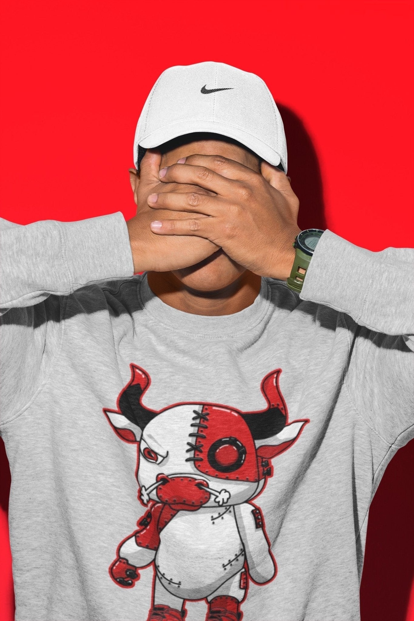 Jordan 9 Chile Red Sneaker Match Tees Cyborg Bull Sneaker Tees Jordan 9 Chile Red Sneaker Release Tees Unisex Shirts