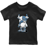 Jordan 1 Denim Sneaker Match Tees Cyborg Bull Sneaker Tees Jordan 1 Denim Sneaker Release Tees Kids Shirts