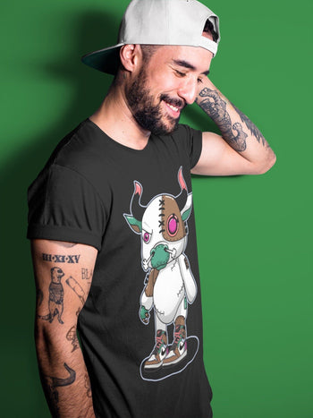 Jordan 1 Hand Crafted Sneaker Match Tees Cyborg Bull Sneaker Tees Jordan 1 Hand Crafted Sneaker Release Tees Unisex Shirts