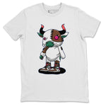 Jordan 1 Hand Crafted Sneaker Match Tees Cyborg Bull Sneaker Tees Jordan 1 Hand Crafted Sneaker Release Tees Unisex Shirts