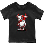 Jordan 1 Heritage Sneaker Match Tees Cyborg Bull Sneaker Tees Jordan 1 Heritage Sneaker Release Tees Kids Shirts