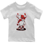 Jordan 1 Heritage Sneaker Match Tees Cyborg Bull Sneaker Tees Jordan 1 Heritage Sneaker Release Tees Kids Shirts