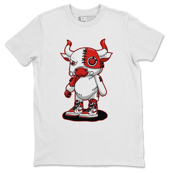 Jordan 1 Heritage Sneaker Match Tees Cyborg Bull Sneaker Tees Jordan 1 Heritage Sneaker Release Tees Unisex Shirts