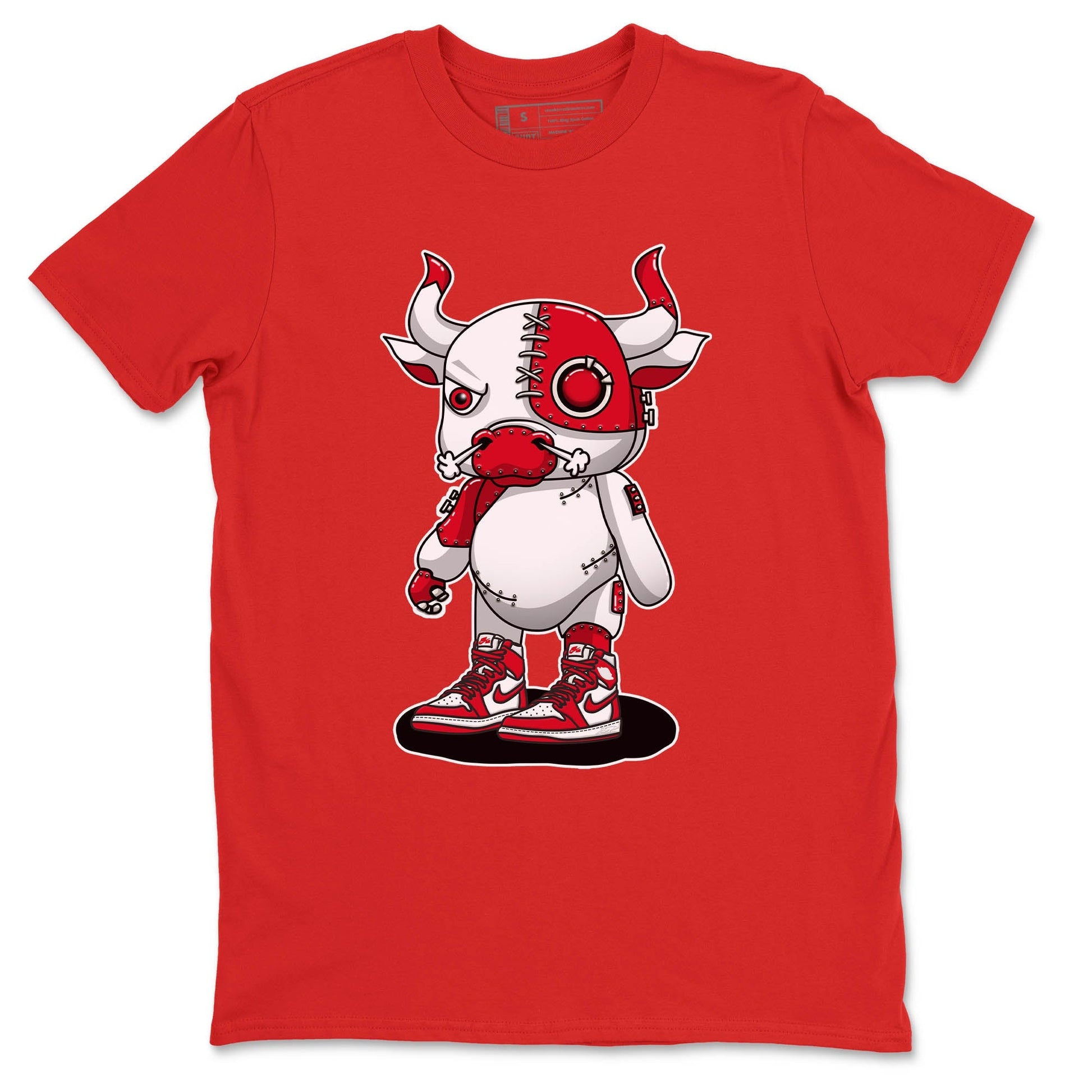 Jordan 1 Newstalgia Sneaker Match Tees Cyborg Bull Sneaker Tees Jordan 1 Newstalgia Sneaker Release Tees Unisex Shirts