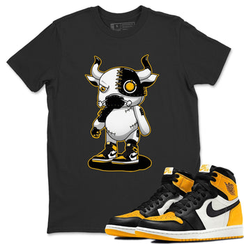 Jordan 1 Taxi Sneaker Match Tees Cyborg Bull Sneaker Tees Jordan 1 Taxi Sneaker Release Tees Unisex Shirts