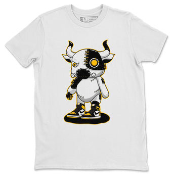 Jordan 1 Taxi Sneaker Match Tees Cyborg Bull Sneaker Tees Jordan 1 Taxi Sneaker Release Tees Unisex Shirts