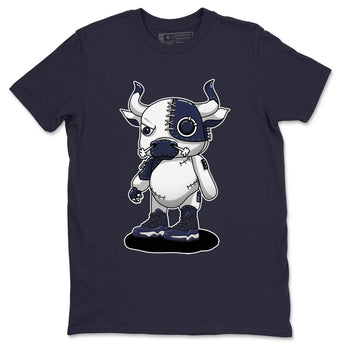 Jordan 11 Midnight Navy Sneaker Match Tees Cyborg Bull Sneaker Tees Jordan 11 Midnight Navy Sneaker Release Tees Unisex Shirts