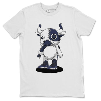 Jordan 11 Midnight Navy Sneaker Match Tees Cyborg Bull Sneaker Tees Jordan 11 Midnight Navy Sneaker Release Tees Unisex Shirts